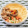 Attiéké Poisson/Poulet