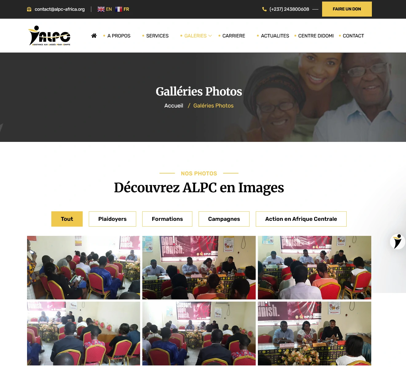 campagnes plaidoyer ALPC Africa