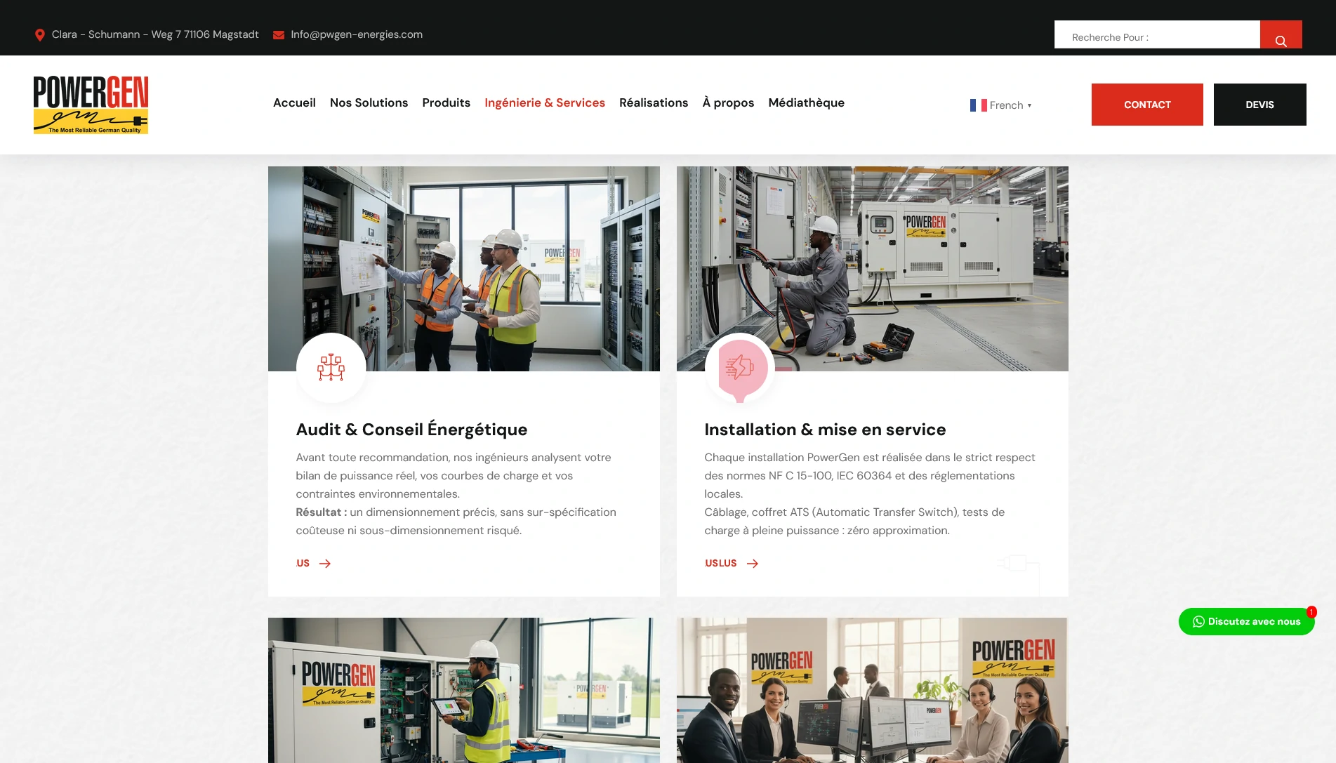 catalogue onduleurs groupes électrogènes PowerGen