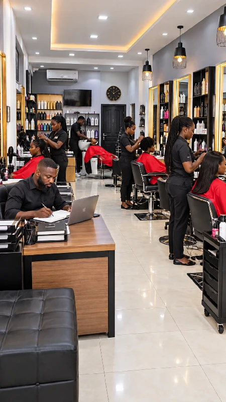 site e-commerce beauté Cameroun - TH WEB AGENCE