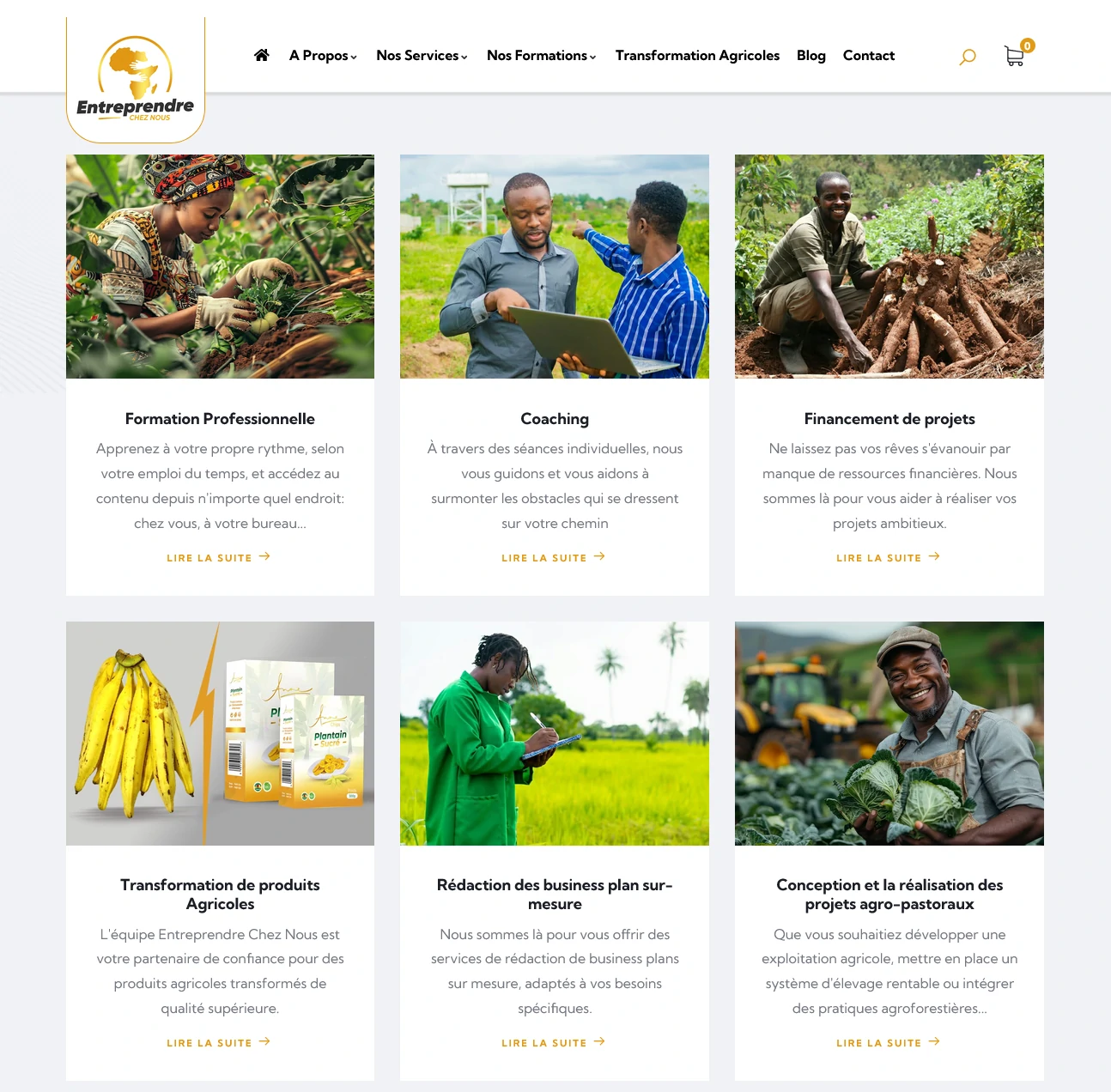 formation agricole présentielle Cameroun