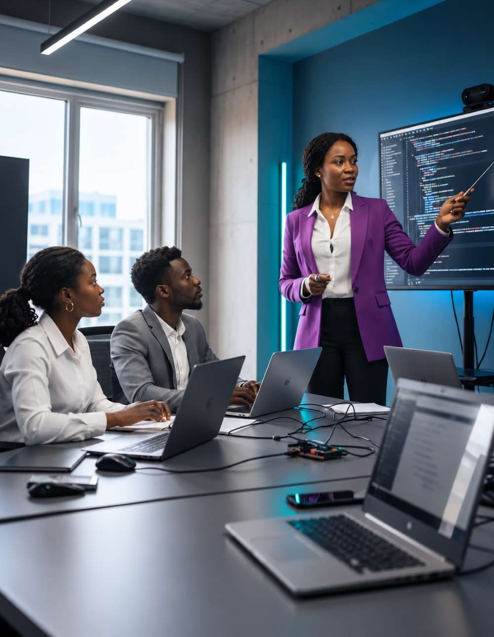 services d'agence web au Cameroun - apprendre à utiliser l'IA entreprise - TH WEB AGENCE
