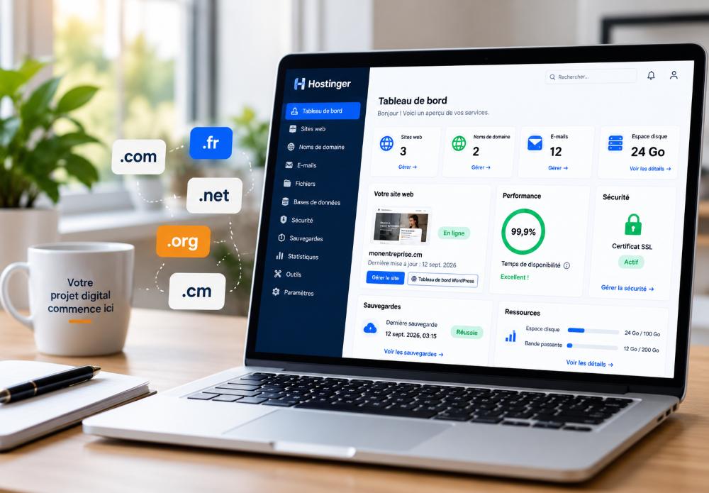 hébergement web Cameroun - TH WEB AGENCE