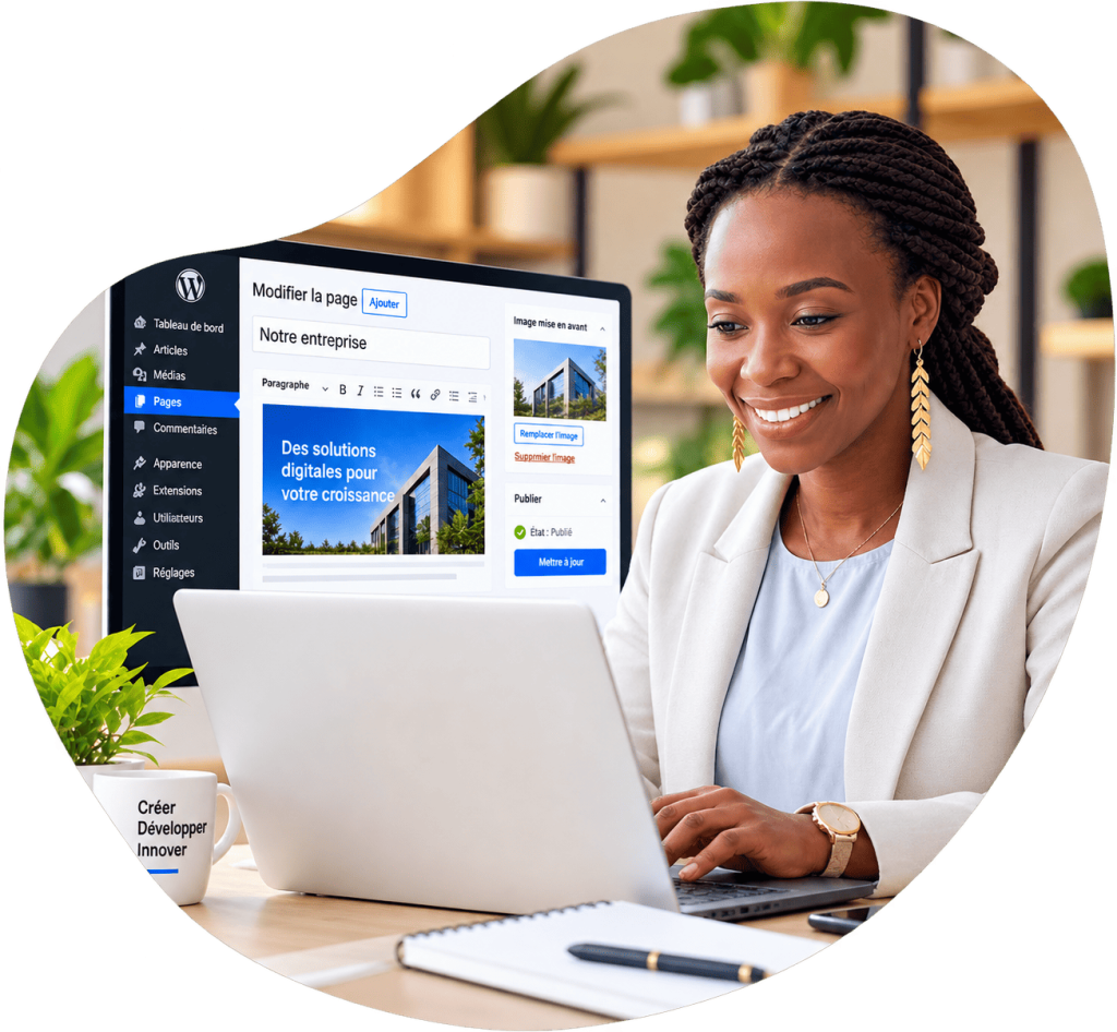 Conception de site web sur mesure au Cameroun - TH WEB AGENCE