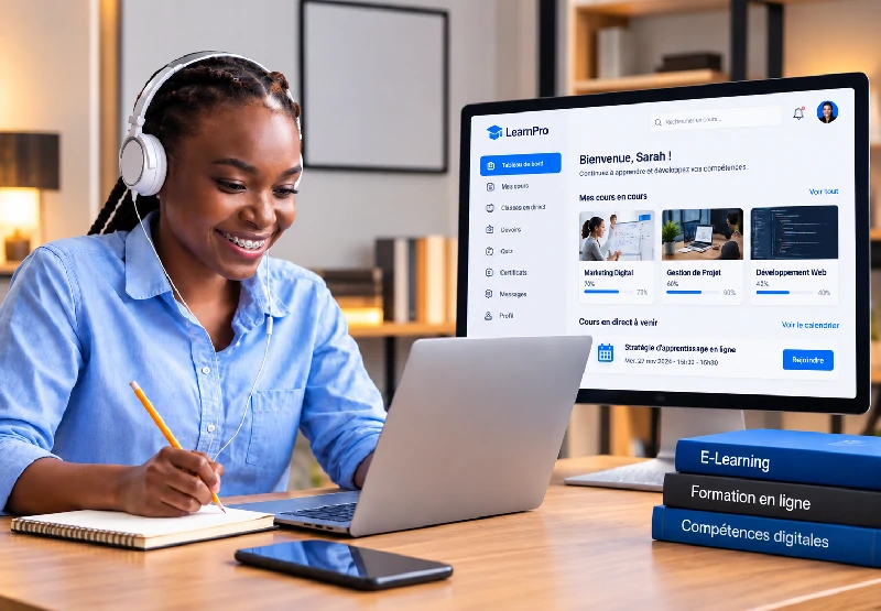 création de plateforme e-learning au Cameroun - TH WEB AGENCE