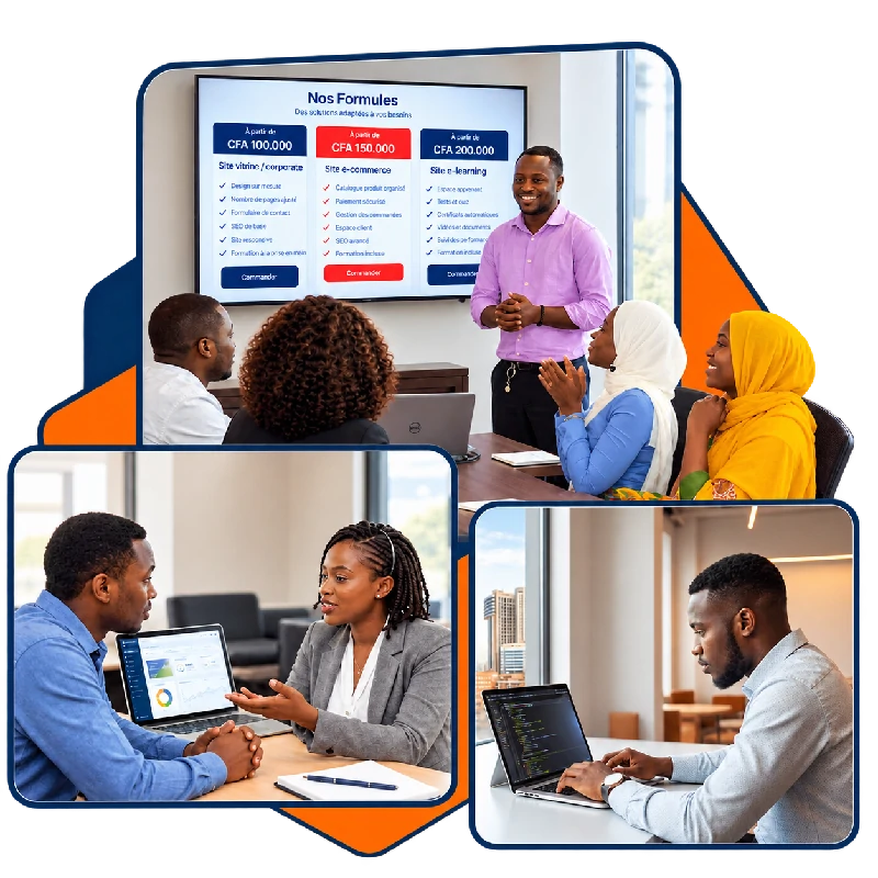 prix création site internet Cameroun - TH WEB AGENCE