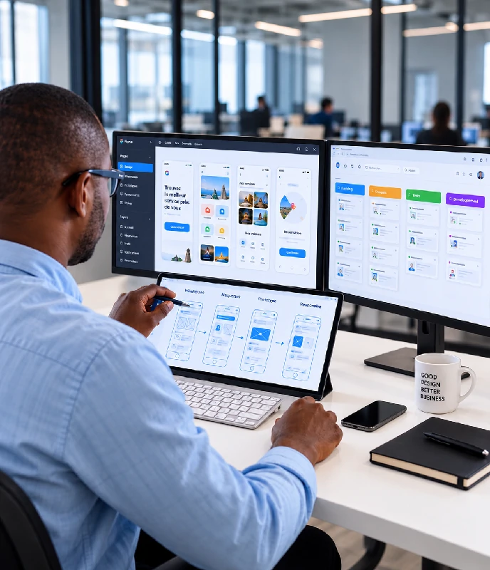 UX/UI design au Cameroun - TH WE AGENCE