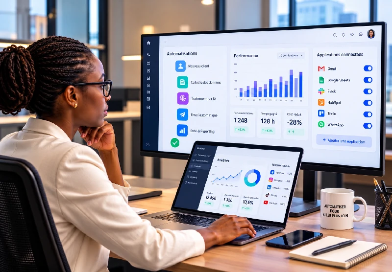 Intégration de l'intelligence artificielle et automatisation des processus métier au Cameroun - TH WEB AGENCE