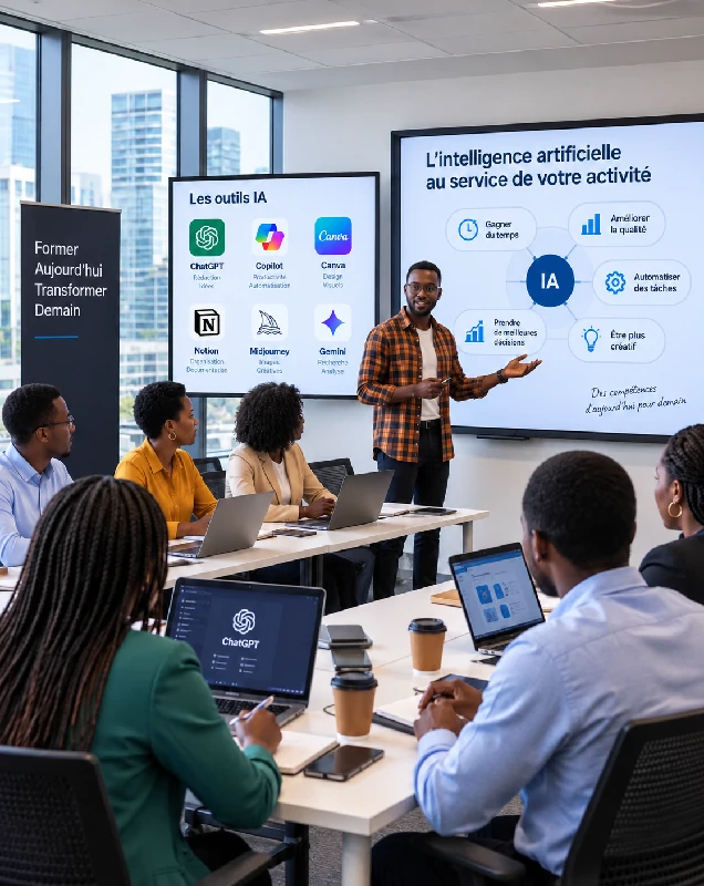 créativité et innovation digitale au Cameroun - automatisation IA entreprises Cameroun TH WEB AGENCE