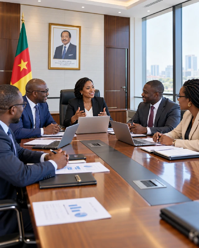 création de site web pour institution publique au Cameroun - TH WEB AGENCE