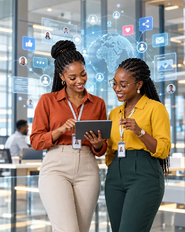 création de site web pour média au Cameroun - TH WEB AGENCE