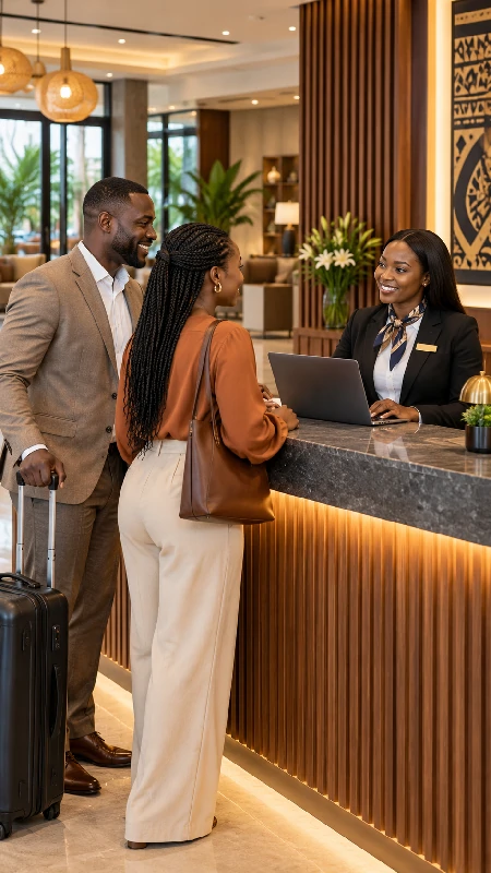 création de site web pour hôtel au Cameroun - TH WEB AGENCE